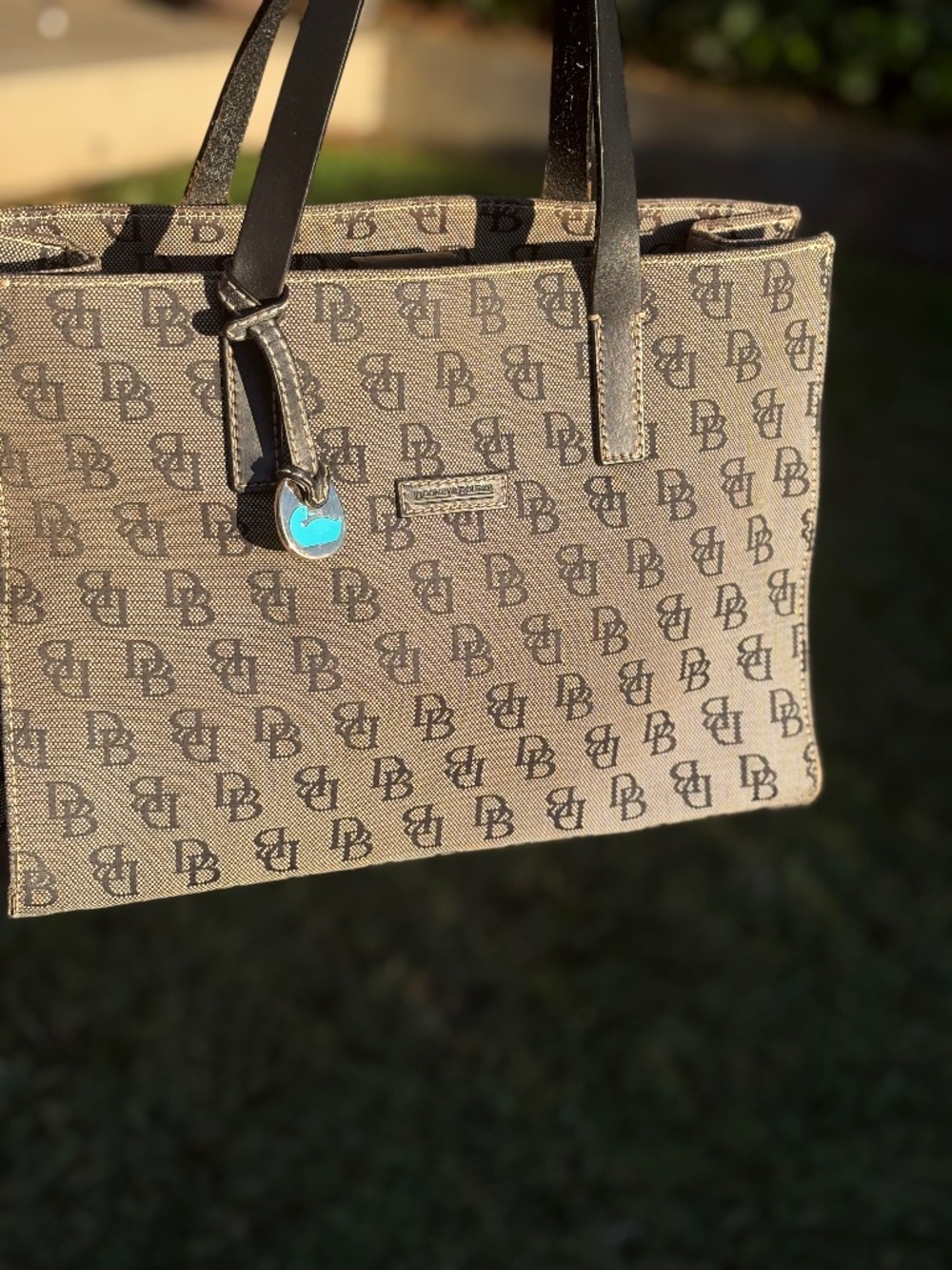 Vintage Dooney and Bourke Tote Handbag